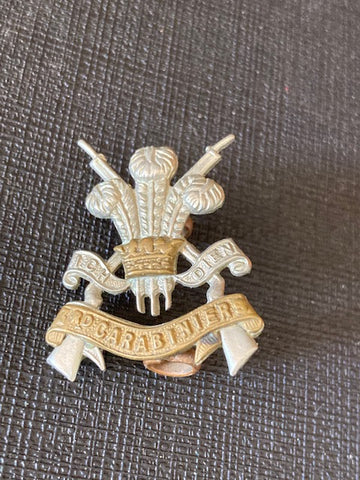 3rd Carabiniers Collar Badge