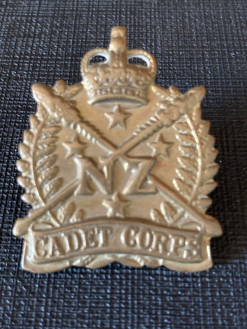 NZ - Cadet Corps Cap Badge