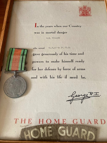 WW2 - Framed Defence Medal