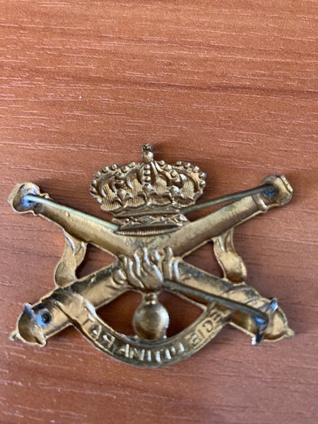 Belgium Artillery Cap Badge