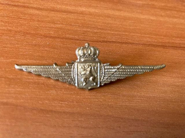 Royal Belgium Air Force Wings Cap Badge