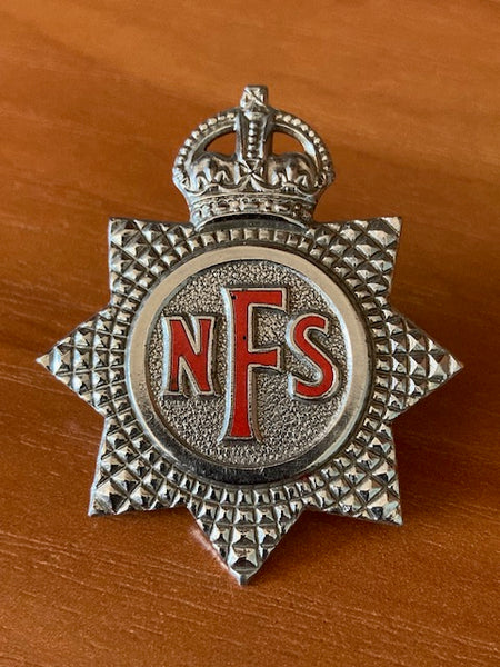 WW2 - National Fire Service Cap Badge