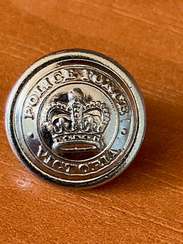 Victoria Police 16 mm Button