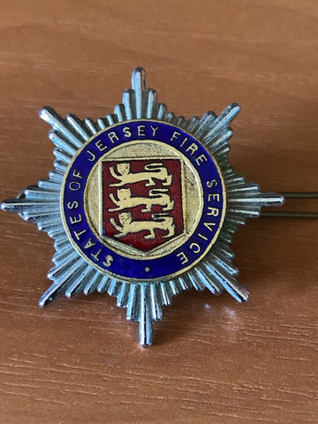 State of Jersey Fire Service Cap Badge