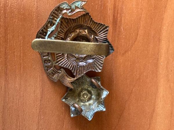 East Yorkshire Regt Cap and Collar Badges