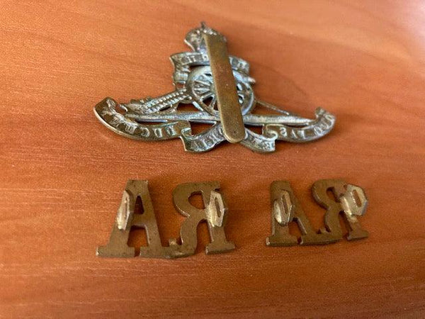 Royal Artillery Corps Cap & Collar Badges