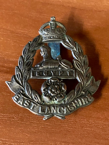 East Lancashire Regt Cap Badge