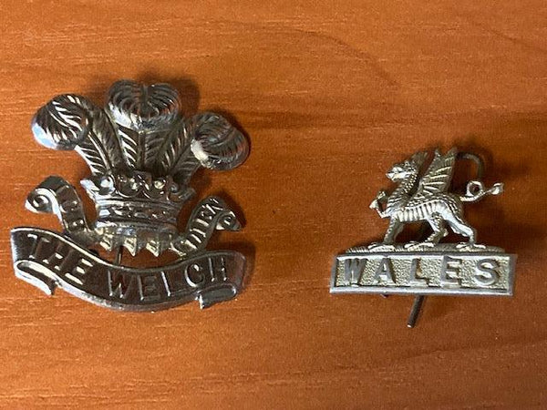 Welsh Regt Badges