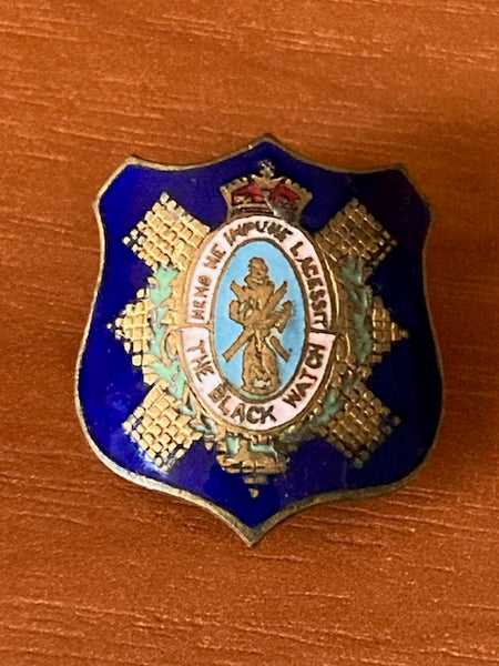 The Black Watch Association Enamel Badge