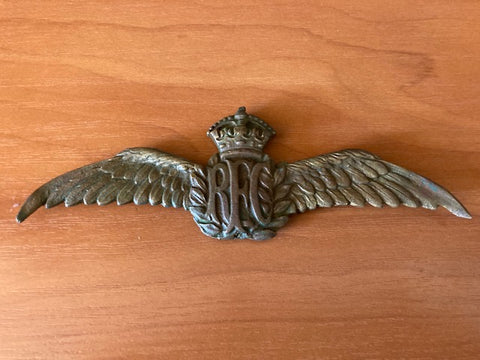 1912 - 1918 Royal Flying Corps Radiator Badge