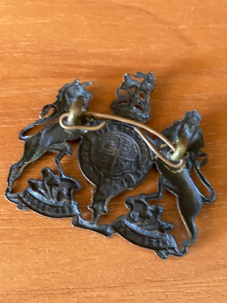 British Army Warrant Officer General Service Cap Badge