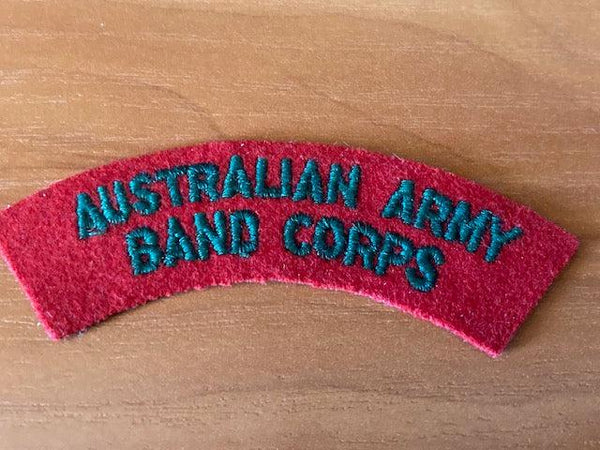 Australian Army Band Corps Title Patch