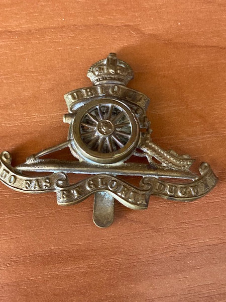 Royal Artillery Corps Cap Badge