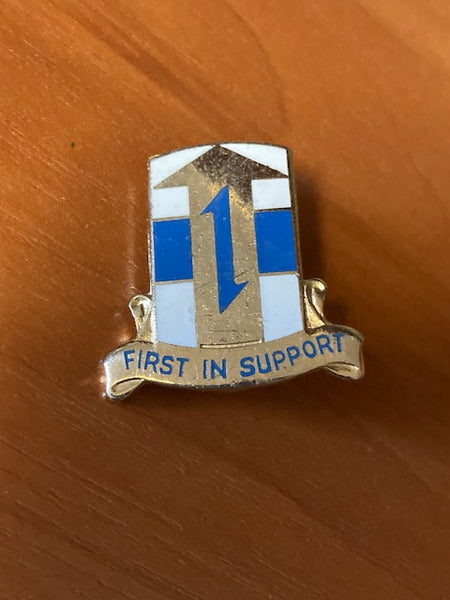 US - 1st Support Enamel Badge