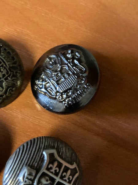 6 - Assorted Military Buttons