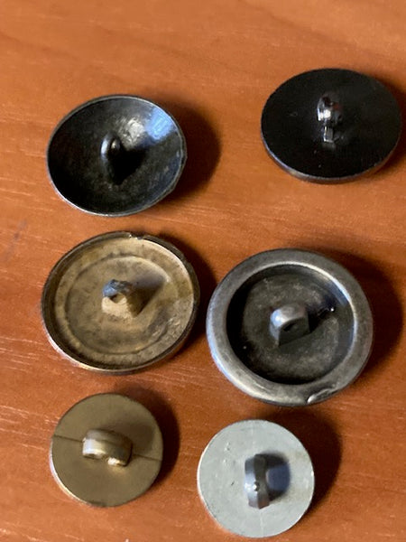 6 - Assorted Military Buttons