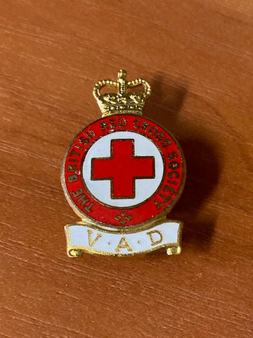 British Red Cross VAD Badge