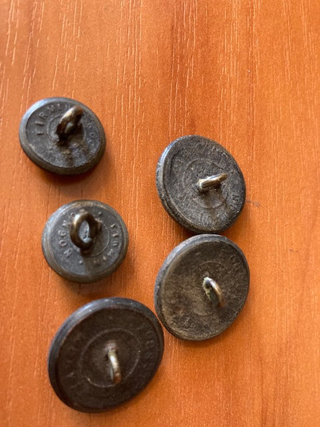 5 - Early Firmin London Uniform Buttons