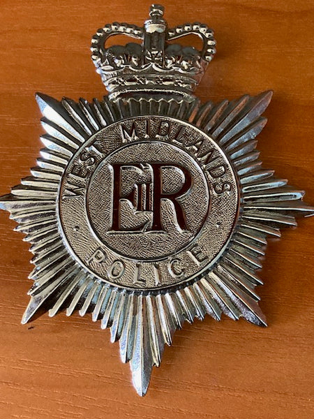 West Midlands Police Helmet Plate