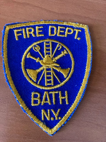 Bath New York Fire Dept Patch