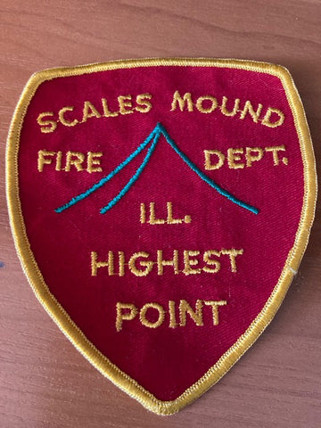 Scales Mound Illinois Fire Dept Patch