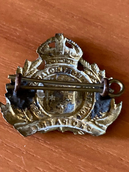 WW1 - NZ 10th Regt [ North Otago Rifles ] Cap Badge