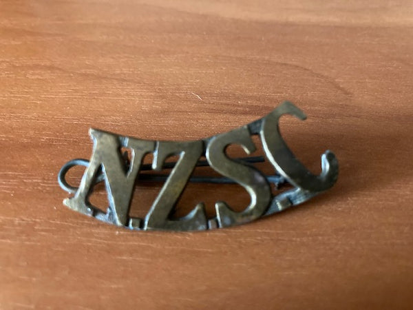 WW1 - NZ Service Corps Shoulder Title