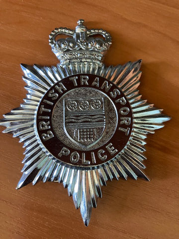 British Transport Police Helmet Plate