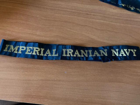 Imperial Iranian Navy Tally Band