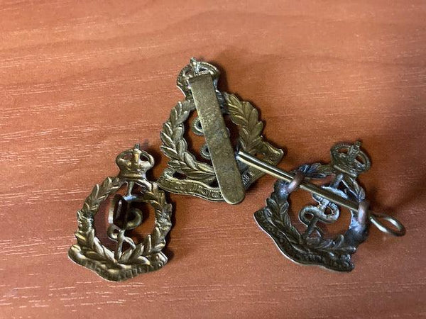 Royal Medical Corps Cap and Collar Badges