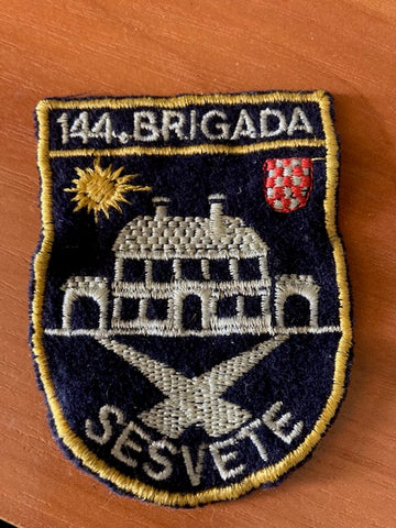 Croatia - 144th Brigade Patch