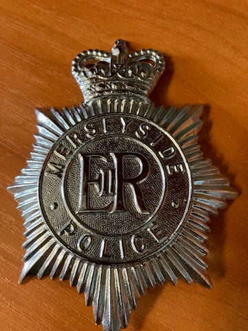 Merseyside Police Helmet Plate