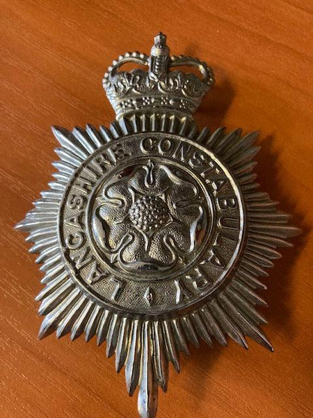 Lancashire Constabulary Helmet Plate