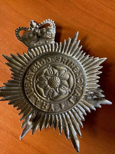 Lancashire Constabulary Helmet Plate