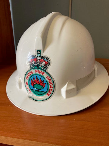 Obsolete NSW Bush Fire Brigade Helmet