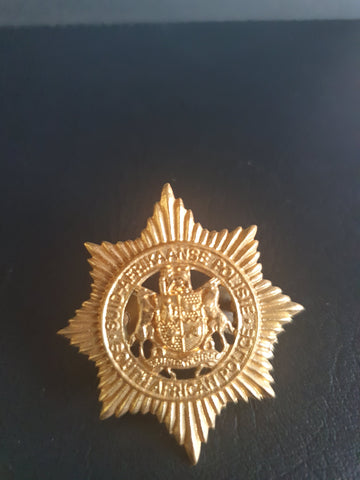 South Africa Police Cap Badge