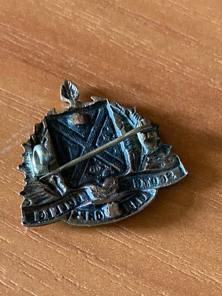 Scotch College Melb Cadet Corps Collar Badge