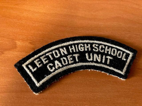 Leeton High School Cadet Unit Title Patch