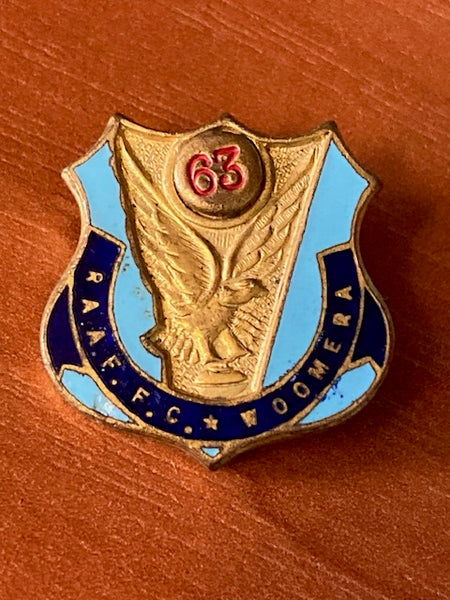 Scarce - RAAF Woomera Enamel Badge