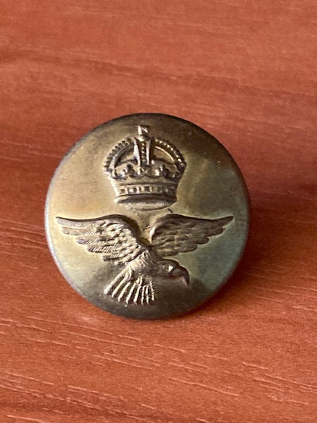 RAAF/RAF Brass Button - 22mm