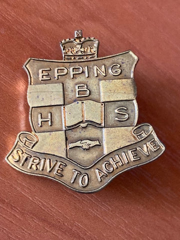 Epping Boy's High School Cadet Cap Badge