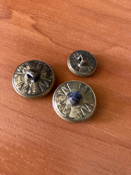 10 - Coat of Arms Uniform Buttons