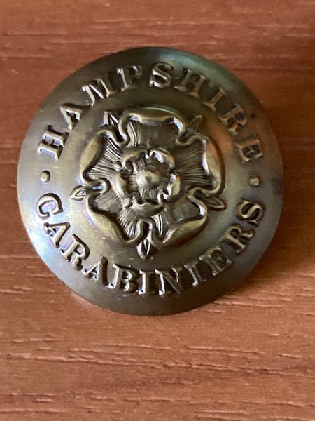 Hampshire Carabiniers Button