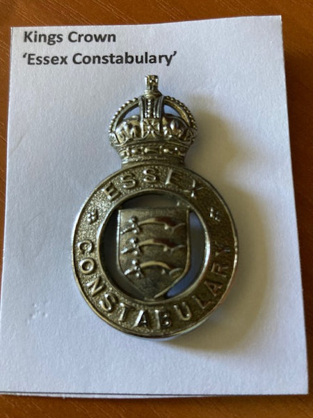 K/C - Essex Constabulary Cap Badge