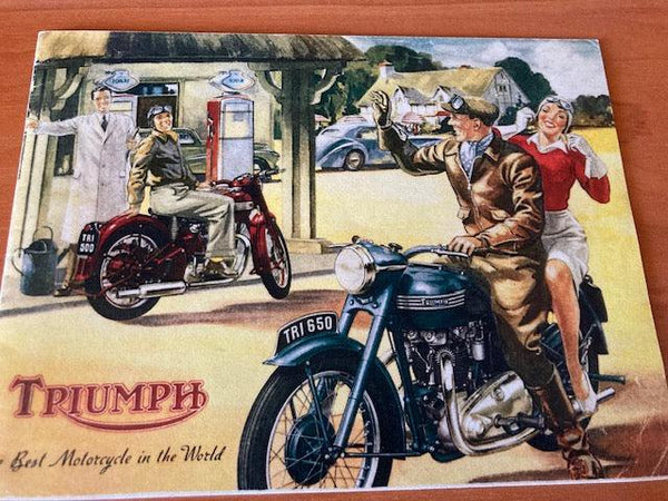 Reprint - 1951 Triumph Catalogue