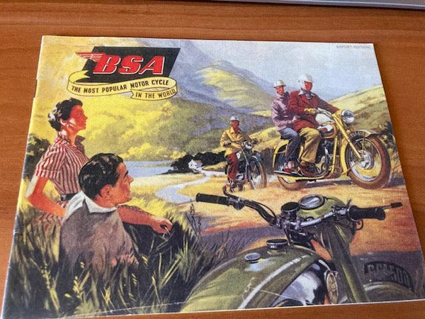 Reprint - 1956 BSA Catalogue