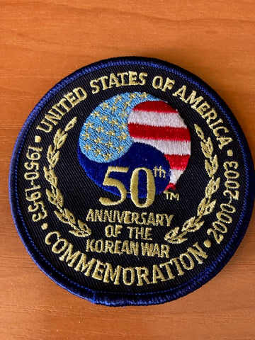 US - 50th of Korean War Patch