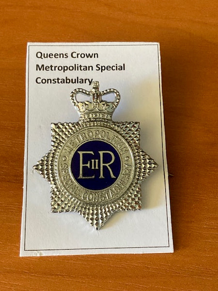 UK - Metropolitan Special Constabulary Cap Badge