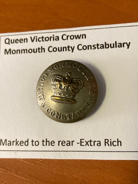 QVC - Monmouth Constabulary Button