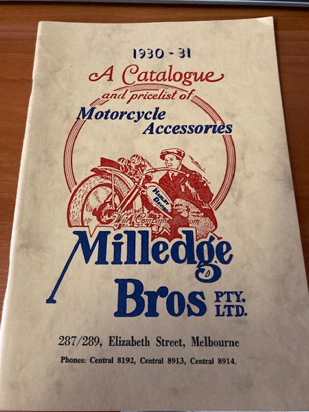 Reprint - 1930/31 Milledge Bros Catalogue